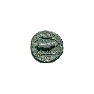 Æ15 322 BC - 307 BC back