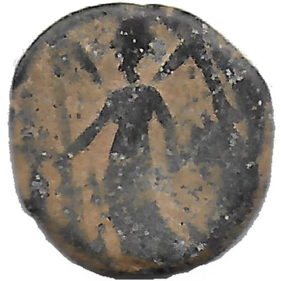 Æ16 - Aretas II 110 BC - 86 BC back