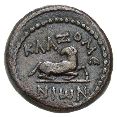 Æ16 - Britannicus ΚΛΑΖΟΜΕΝΙΩΝ back