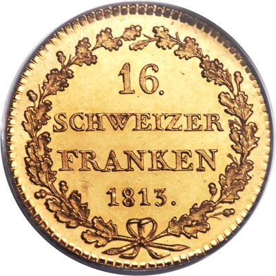 16 Franken back