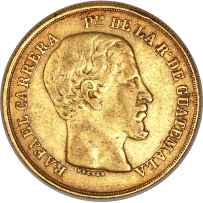 16 Pesos Rafael Carrera front