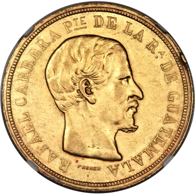 16 Pesos Rafael Carrera front