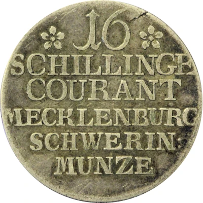 16 Schilling Courant - Frederick II back