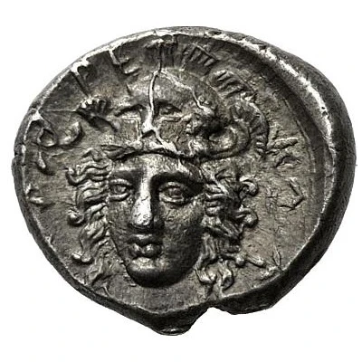 1⁄6 Stater - Perikles and Vedrei 380 BC - 370 BC back