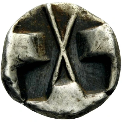 1⁄6 Stater - Uncertain dynast 520 BC - 460 BC back