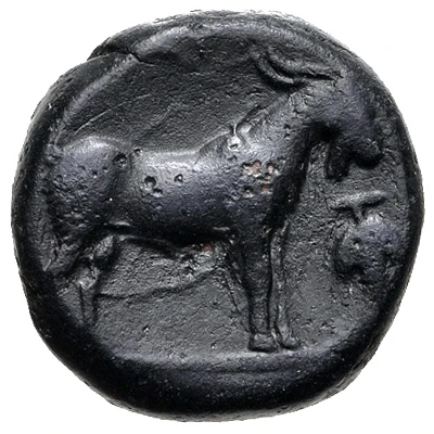 Æ16 325 BC - 100 BC back