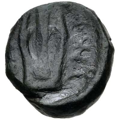 Æ16 168 BC - 40 BC back