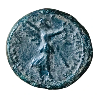 Æ17 - Caligula ΖΜΥΡΝΑΙWΝ ΜΗΝΟΦΑΝΗC; Smyrna back