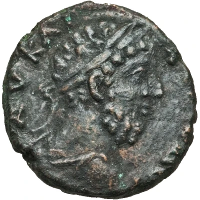 Æ17 - Commodus Augusta Traiana front