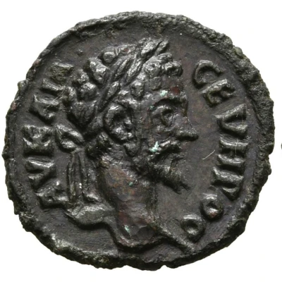 Æ17 - Septimius Severus NIKOΠOΛI ΠΡOC IC front