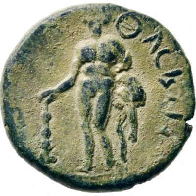 Æ18 - Hadrian ΘΑϹΙΩΝ back