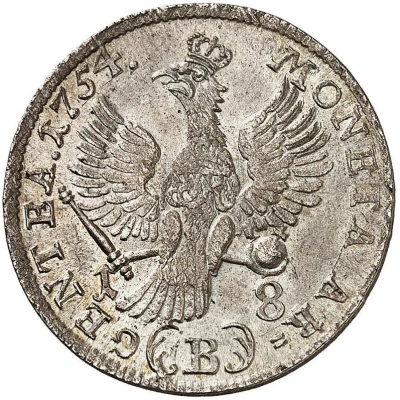 18 Kreuzer - Frederick II back