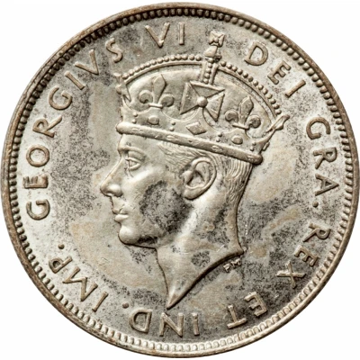 18 Piastres - George VI front