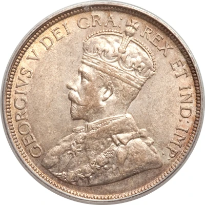 18 Piastres - George V front