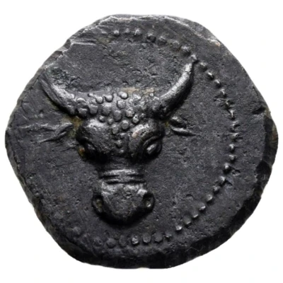 Æ18 Pylaimenes 108 BC - 89 BC front