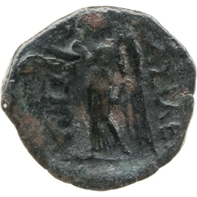 Æ18 - Tiraios II 60 BC - 49 BC back