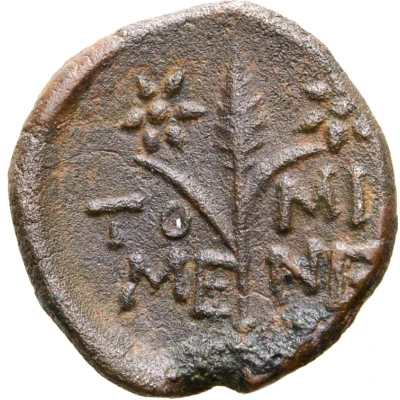 Æ18 80 BC - 44 BC back