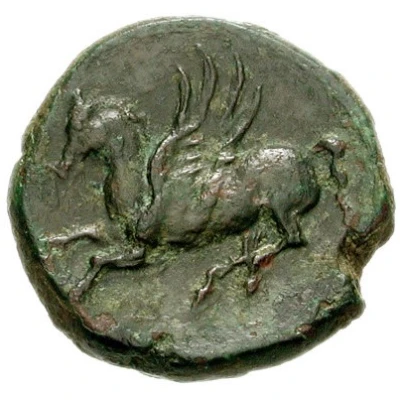 Æ19 - Agathokles 310 BC - 305 BC back