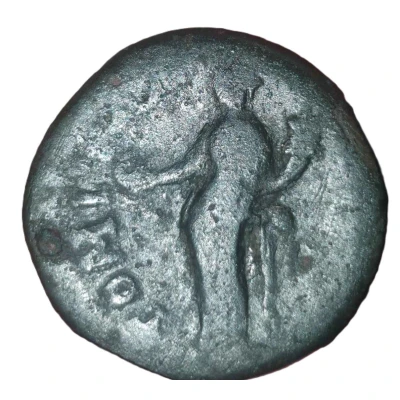 Æ19 - Antoninus Pius ΤΟΜΙΤΩΝ ΜΗΤΡOΠ back