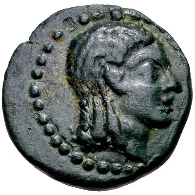 Æ19 - Hermophantos 167 BC - 129 BC front