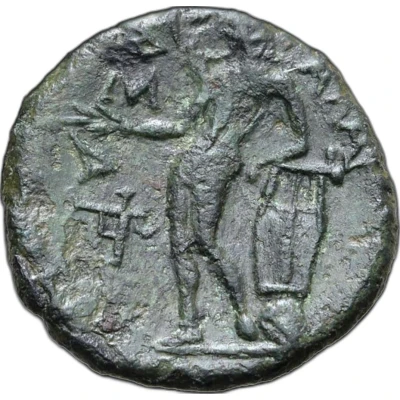 Æ19 95 BC - 44 BC back