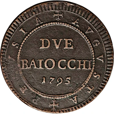 2 Baiocchi - Pius VI PERVSIA AVGVSTA back