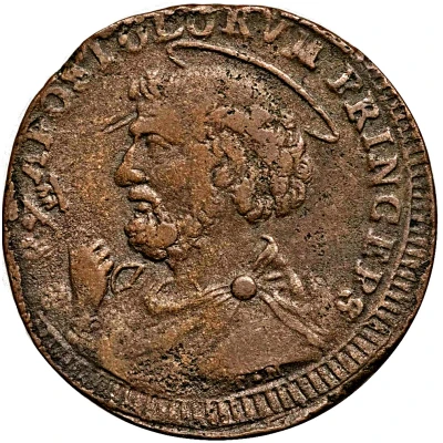 2½ Baiocchi - Pius VI front