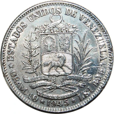 2 Bolívares front