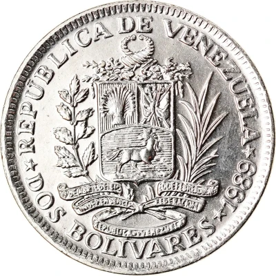 2 Bolívares front