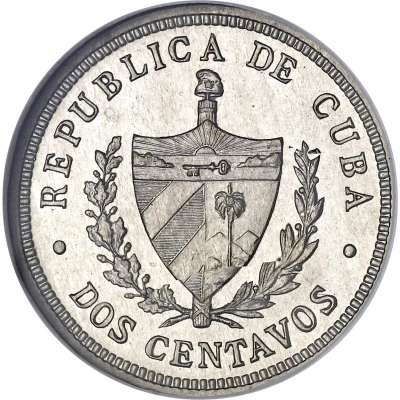 2 Centavos Patria y Libertad front