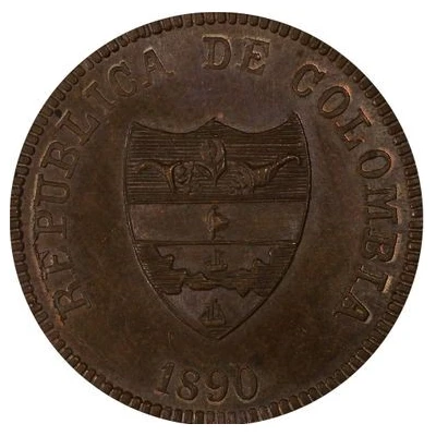 2 Centavos Pattern; Santander front