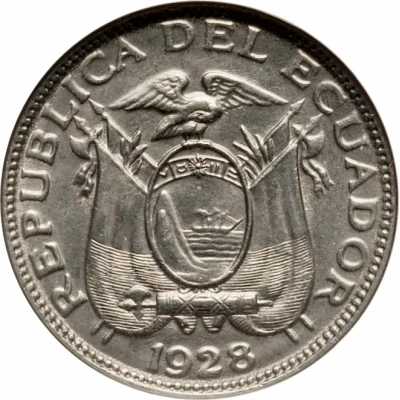 2½ Centavos front