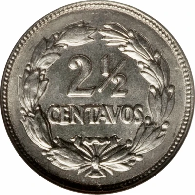 2½ Centavos back