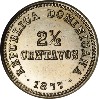 2½ Centavos front