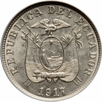 2½ Centavos front