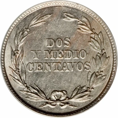 2½ Centavos back