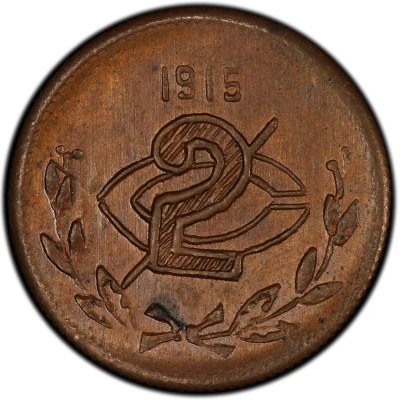 2 Centavos back