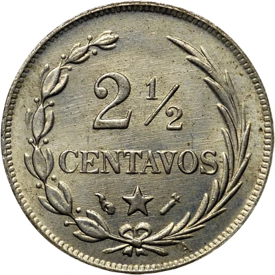 2½ Centavos back