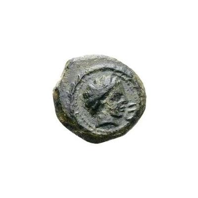 2½ Centesimae Incuse series: spiral 211 BC - 201 BC front