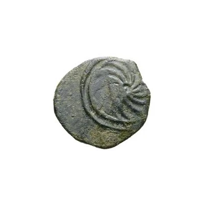 2½ Centesimae Incuse series: spiral 211 BC - 201 BC back