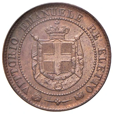 2 Centesimi - Victor Emmanuel II Tuscany front