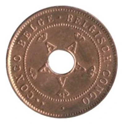 2 Centimes - Albert I front