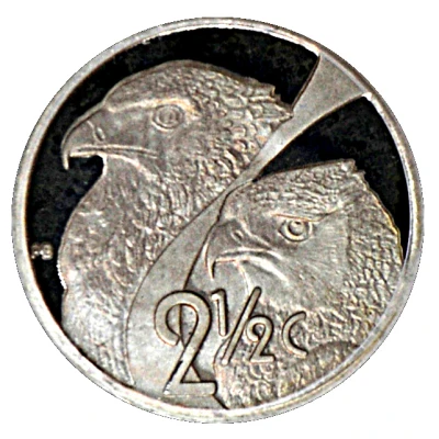 2½ Cents Eagles back