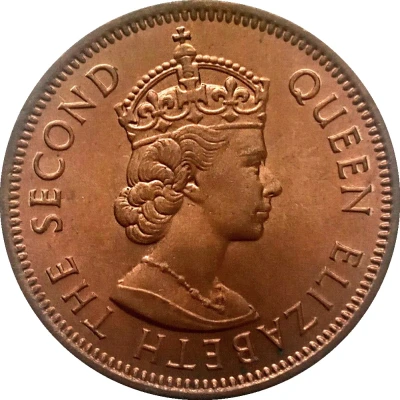 2 Cents - Elizabeth II 1st portrait front