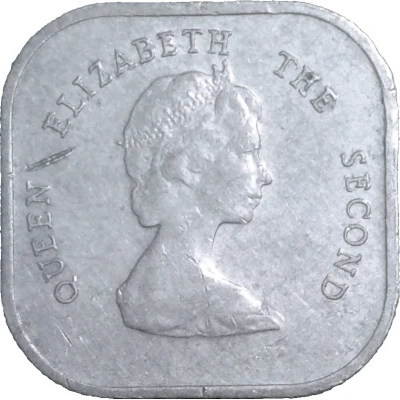 2 Cents - Elizabeth II 2nd portrait front