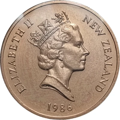 2 Cents - Elizabeth II 3rd portrait front