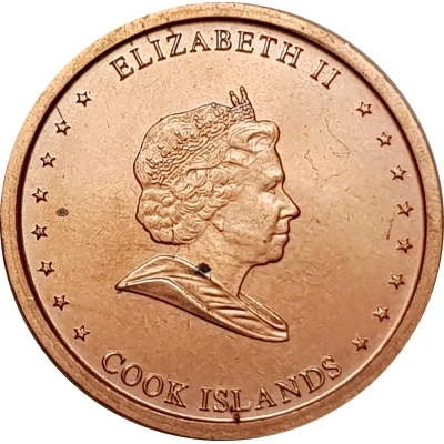 2 Cents - Elizabeth II 4th portrait front