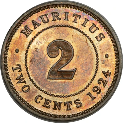 2 Cents - George V back