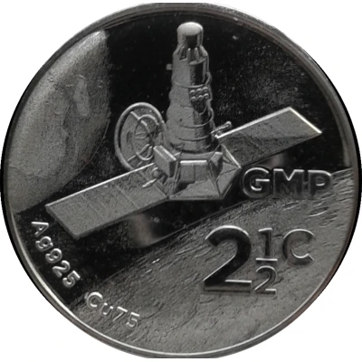 2½ Cents Moon Landing - Polymer Putty back