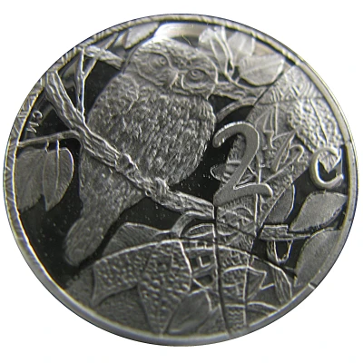 2½ Cents Owl back